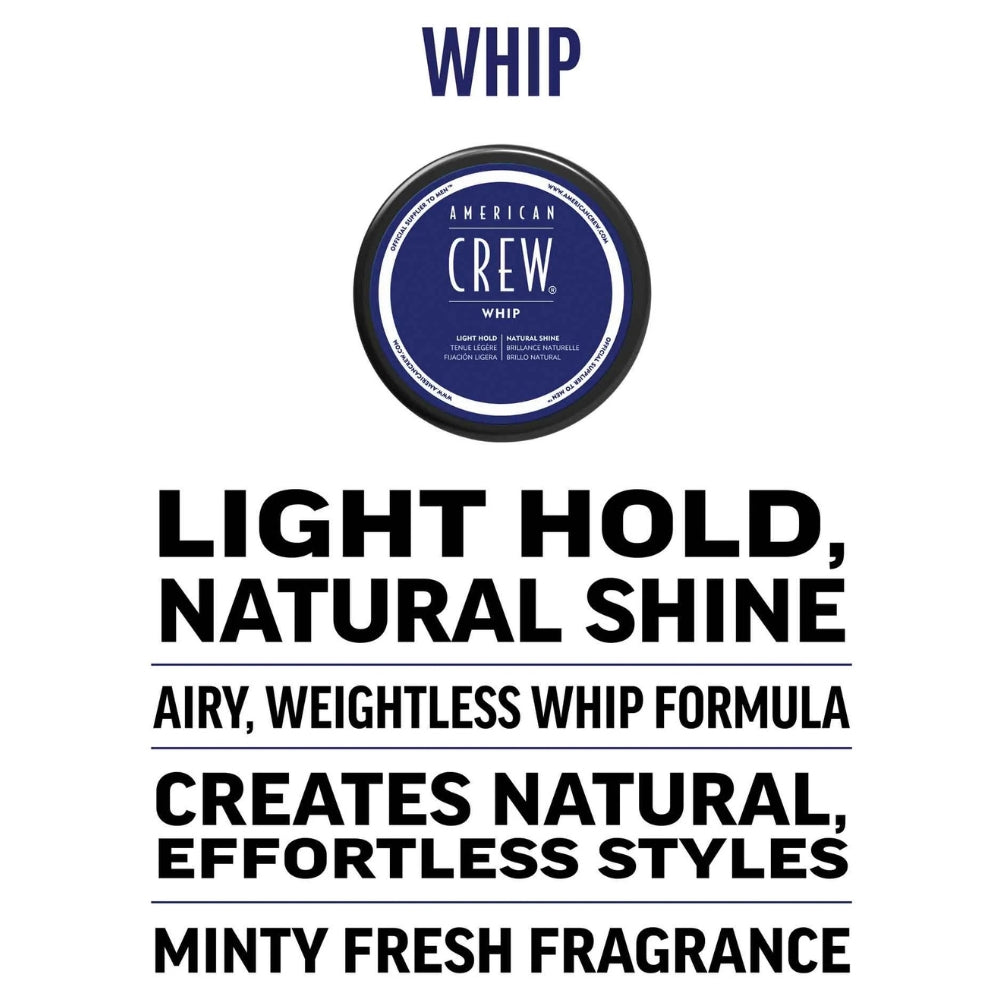Mousse "Whip" - Tenue légère et souple, brillance naturelle (85g/3.0oz)