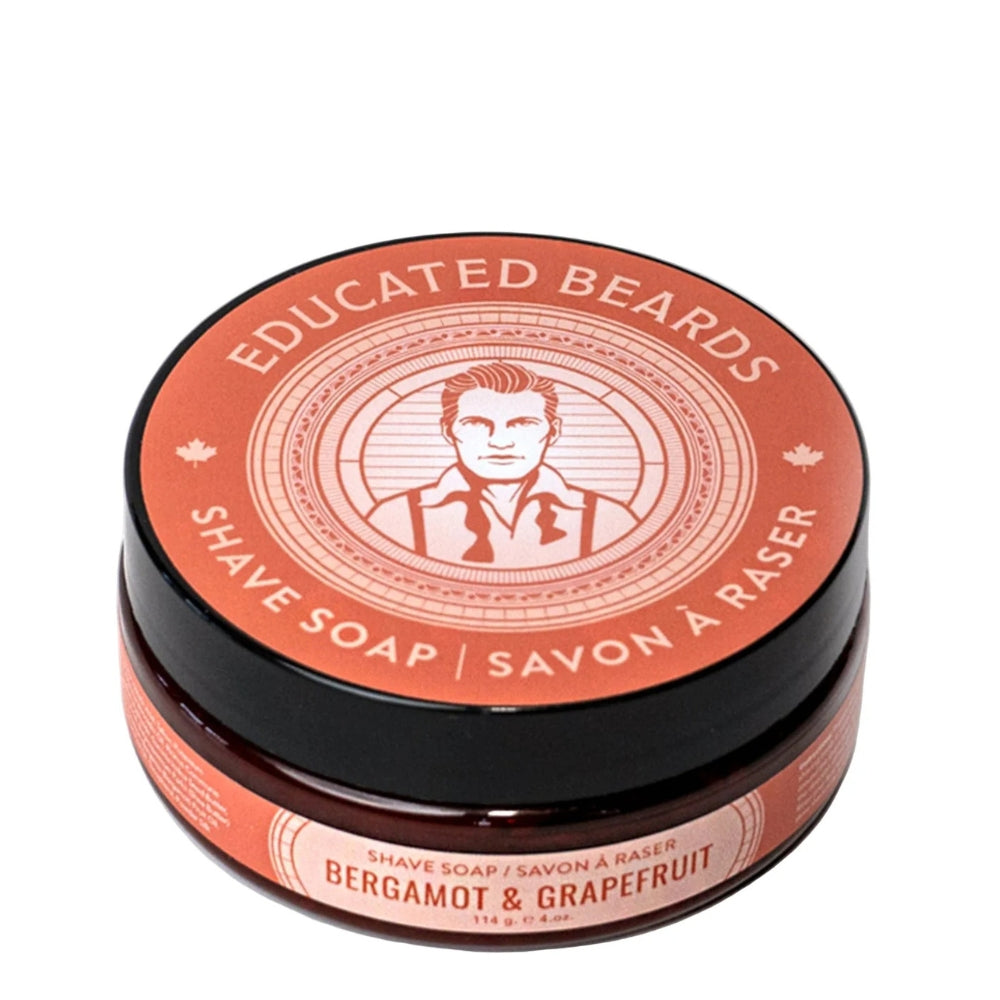 Educated Beards - Savon à  raser "Bergamot & Grapefruit" (114g/4.0oz)