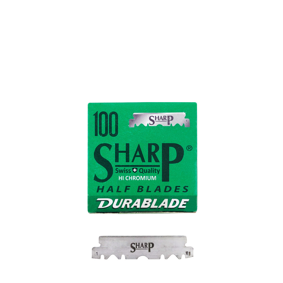 Hi Chromium Half Blades for Barber Razor (100 Blades)