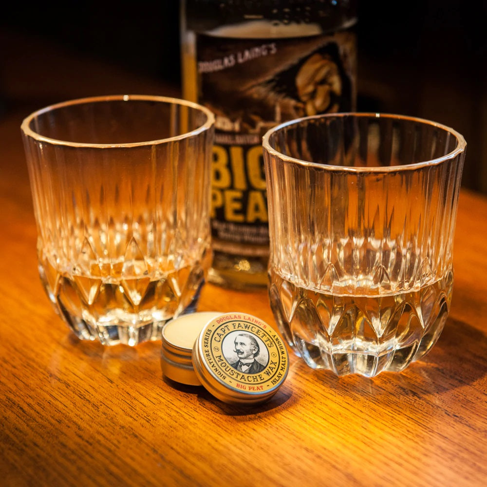 Cire à moustache "Big Peat Whisky" (15ml/0.5oz)