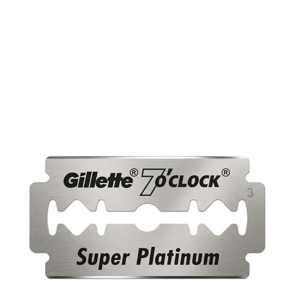 Lames de rasoir à double tranchant "7 O'Clock Super Platinum" (5 unités)