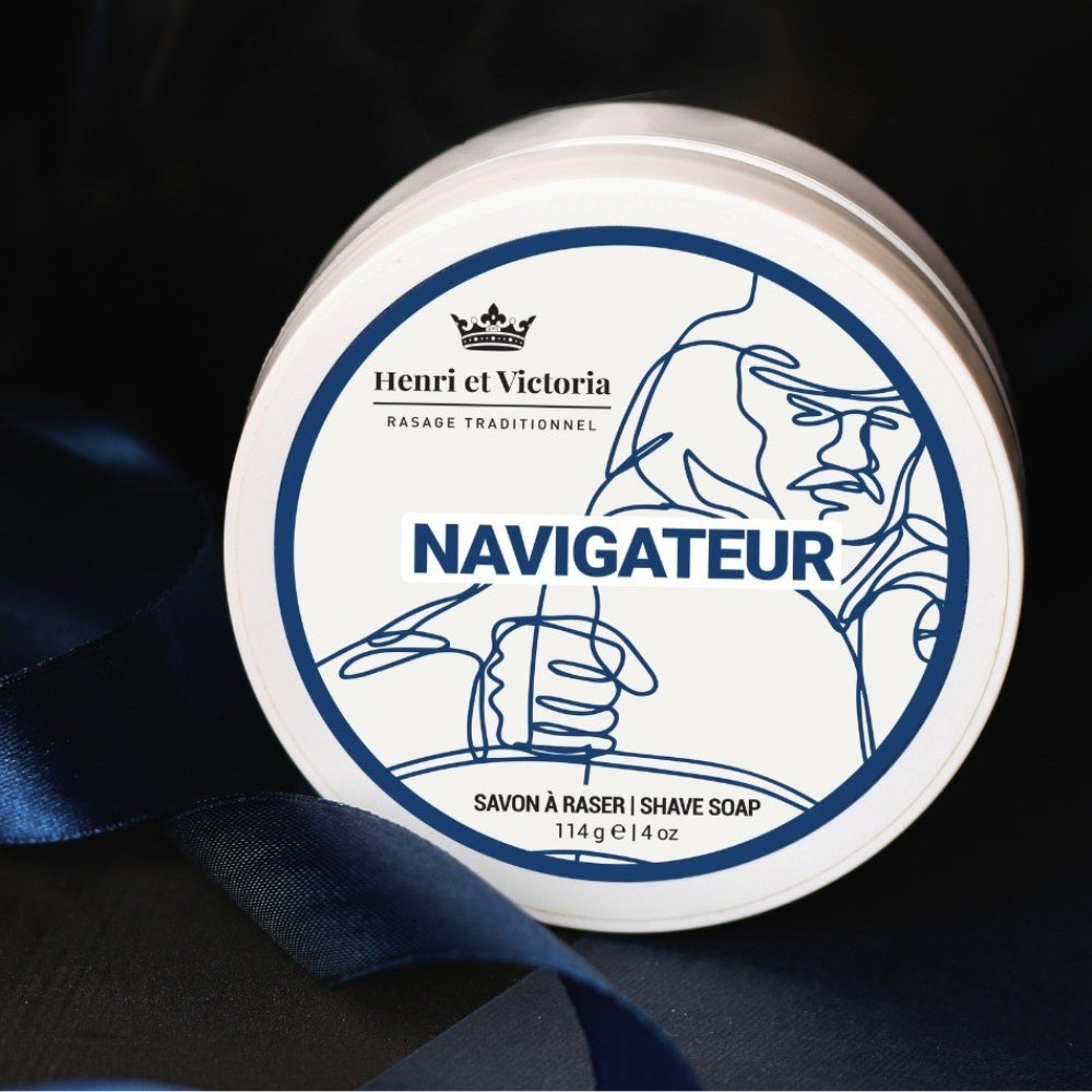 Savon à raser végan "Navigateur" (114g/4.0oz)