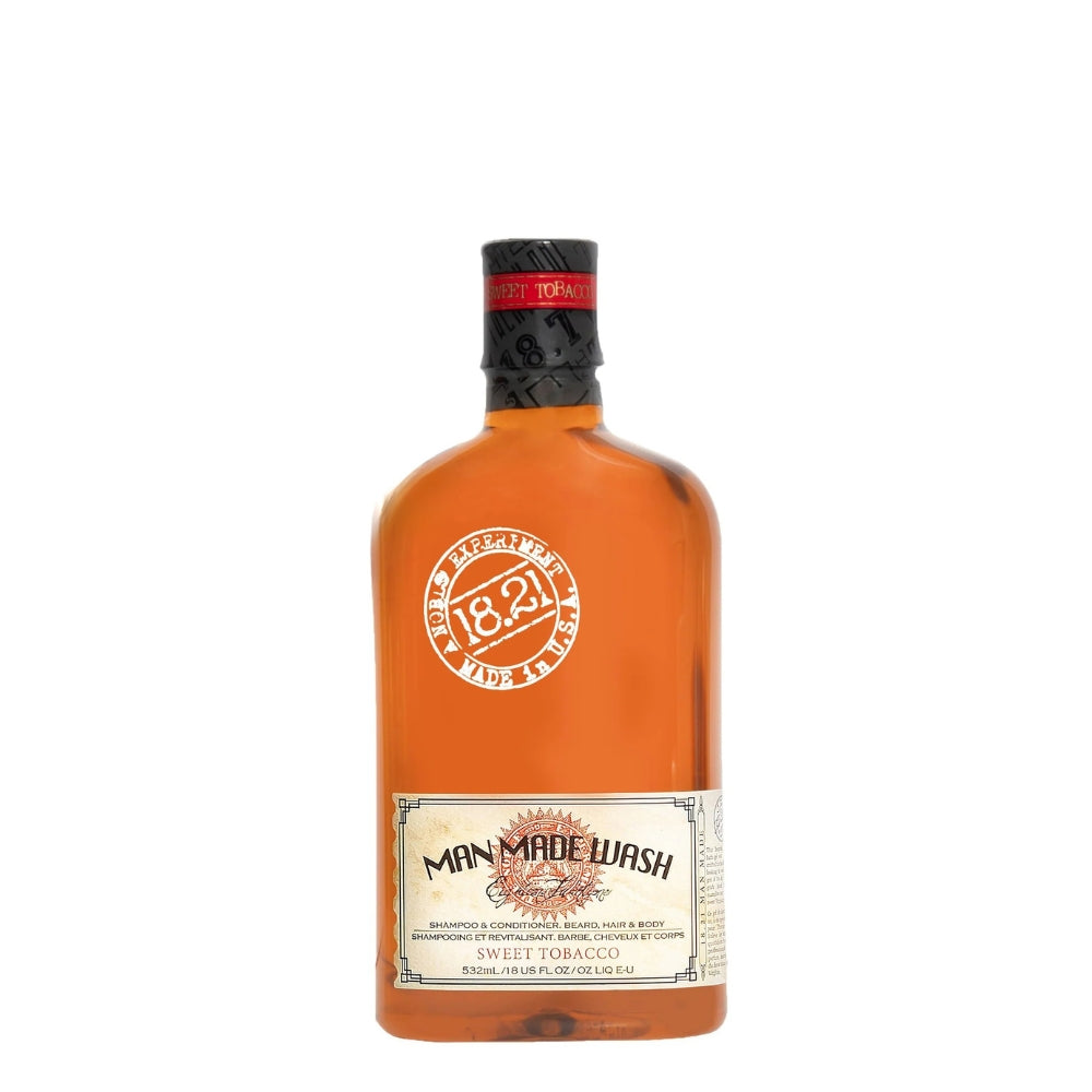 Nettoyant 3 en 1 barbe, cheveux et corps "Sweet Tobacco"