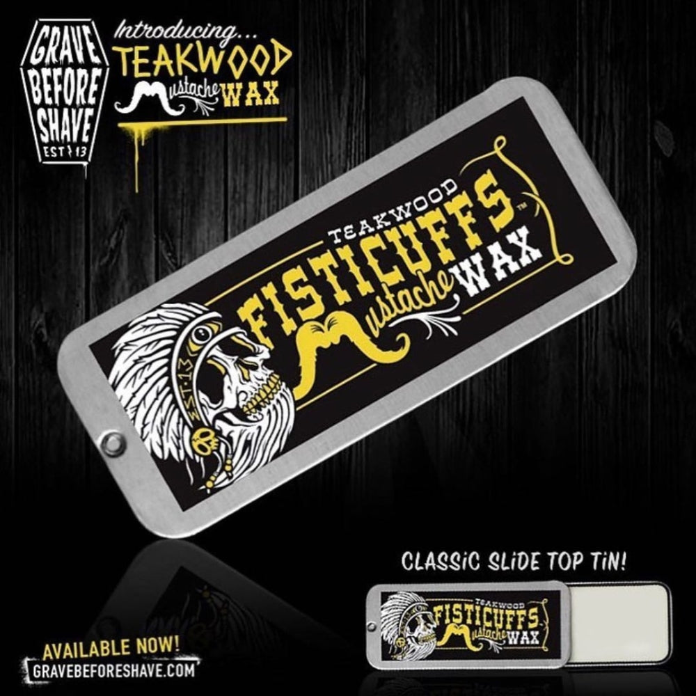 Cire à moustache "Teakwood Scent" - Tenue original (15g/0.5oz)