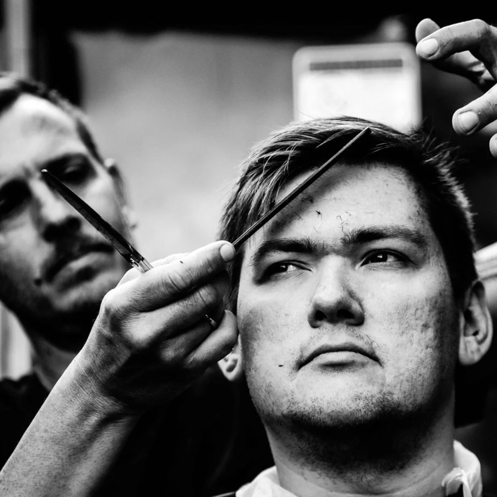 Peigne de coupe style barbier BB3 - Noir (176.5mm/6.95")