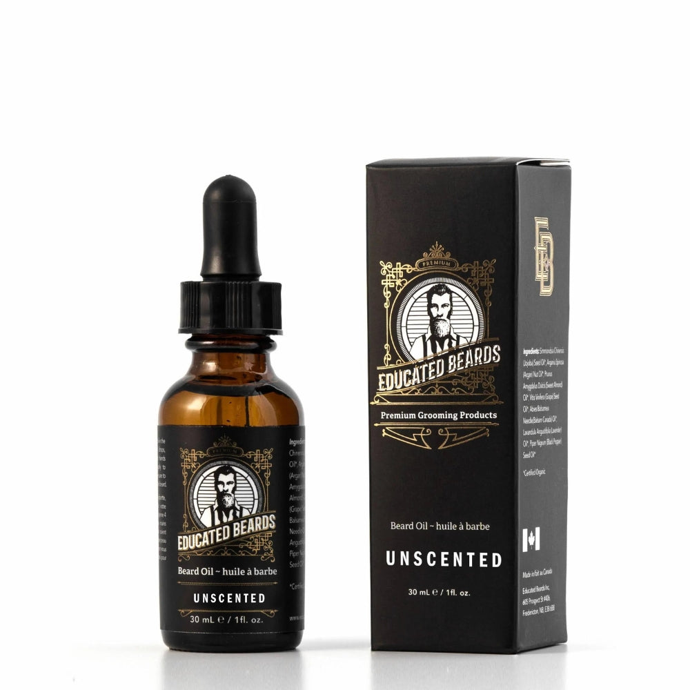 Huile à barbe "Unscented"