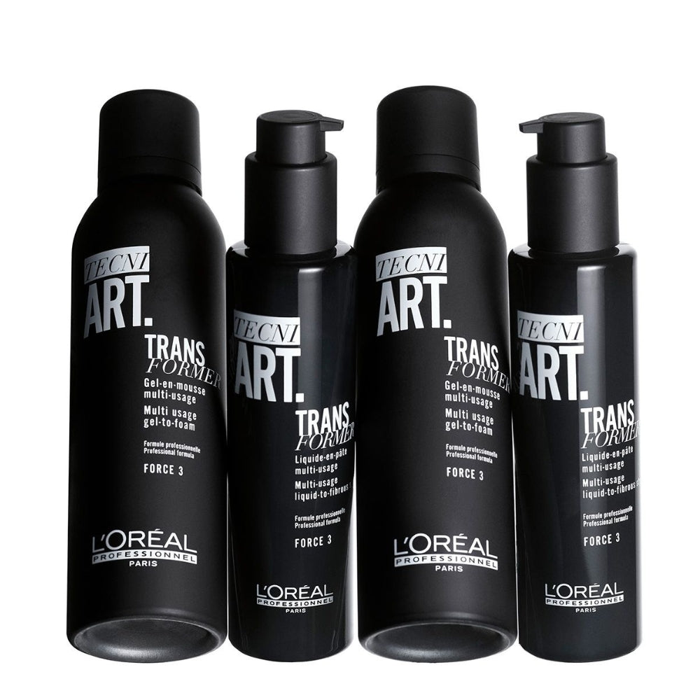 Gel-en-mousse multi-usage "Tecni.Art Transformer" - Pour tous types de cheveux (150ml/5.1oz)