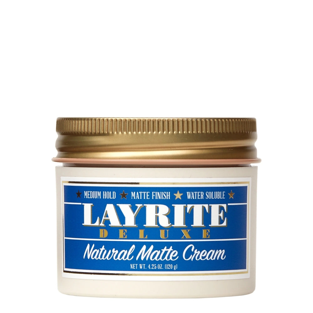 Layrite Deluxe - Crème "Natural Matte Cream" - Tenue moyenne, fini mat