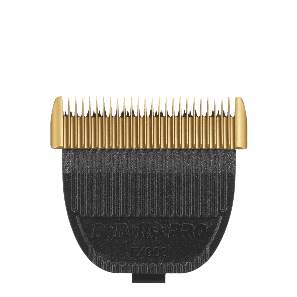 Replacement Blade for FX3 Clipper, FX903G DLC/Titanium ultra-thin fade blade - Gold