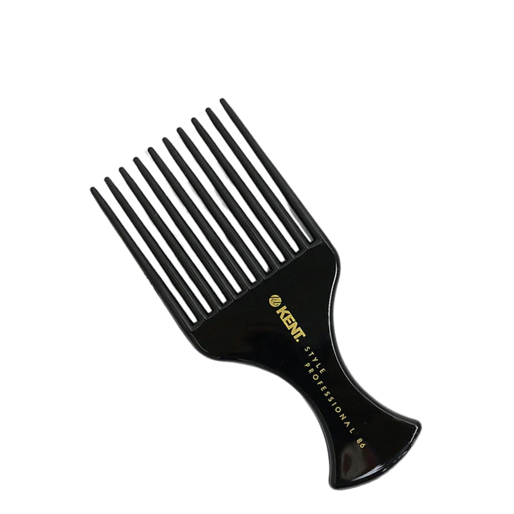 x Kent - Peigne afro à 10 dents "SPC86 Afro Style Comb" (140mm/5.51" x 60mm/2.36")