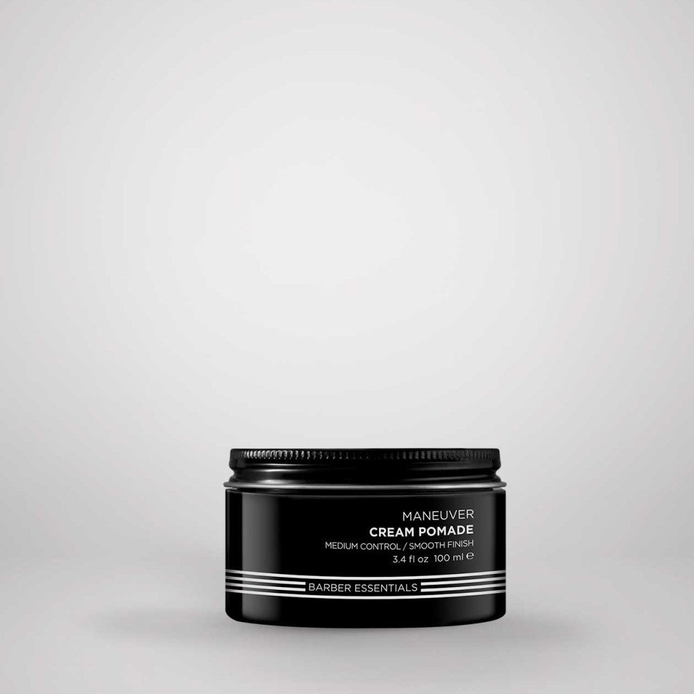 Pommade "Maneuver" crème coiffante - Tenue moyenne fini lisse (100ml/3.4oz)
