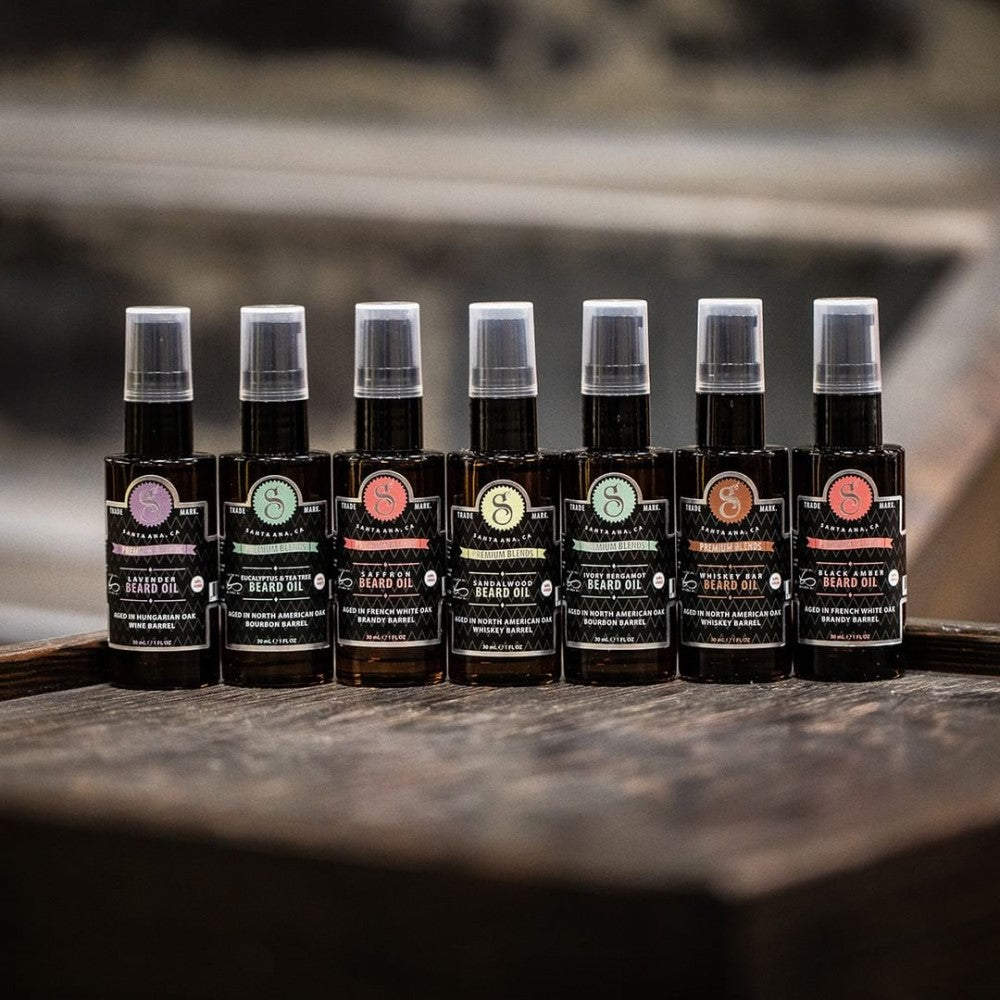 Huile à barbe "Premium Blends Beard Oil" - Arbre à thé et eucalyptus (30ml/1.0oz)