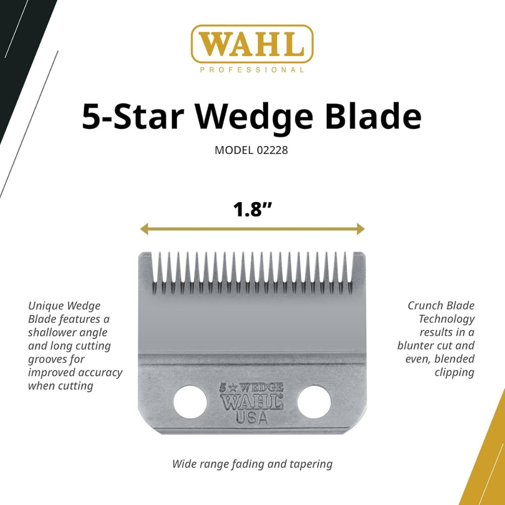 Lame de remplacement "Wedge Blade" argent #2228 - Pour modèle 5 Star Legend