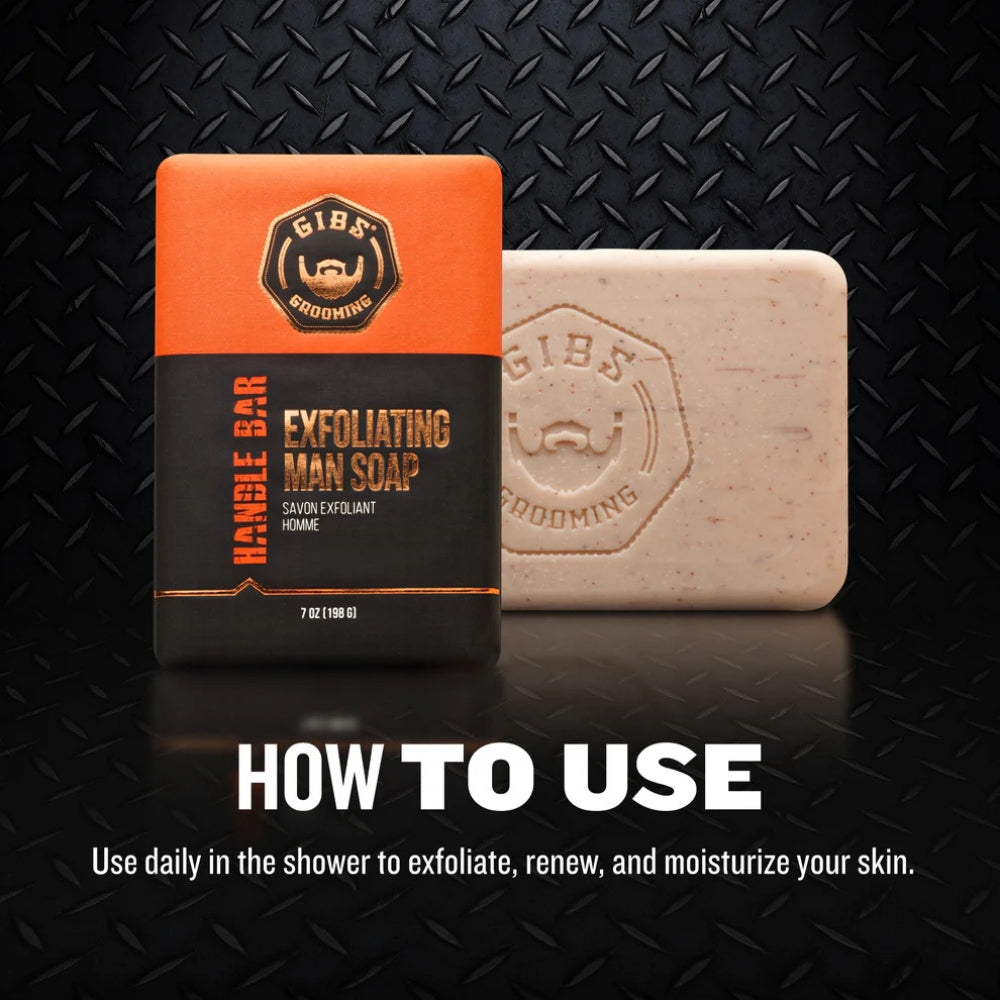 The Handle Bar Exfoliating Brick Of Man Soap (170g/6.0oz)