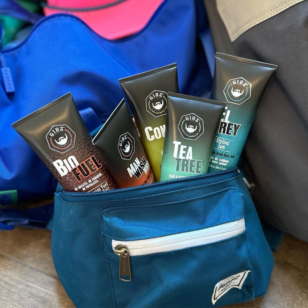 Gibs - Revitalisant pour la barbe et les cheveux "BioFuel"