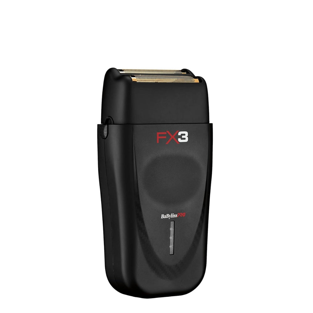 BaByliss PRO - Rasoir sans fil à double lames haute vitesse "FXX3SB" avec moteur Ferrari de 3e génération - Noir
