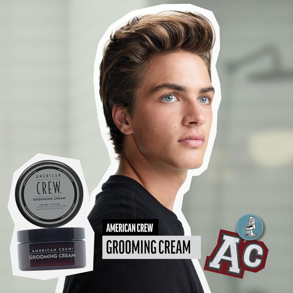 Crème coiffante "Grooming Cream" - Tenue forte et brillance élevé (85g/3.0oz)