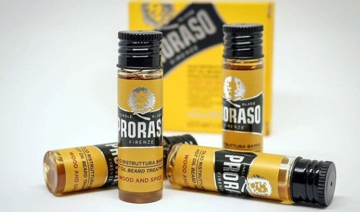 Wood & Spice Hot Oil Beard Treatment (4x 17ml/0.6oz)