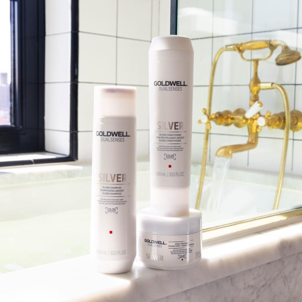 Shampoing argent "Dualsenses Silver" - Pour les cheveux blancs (300ml/10.14oz)