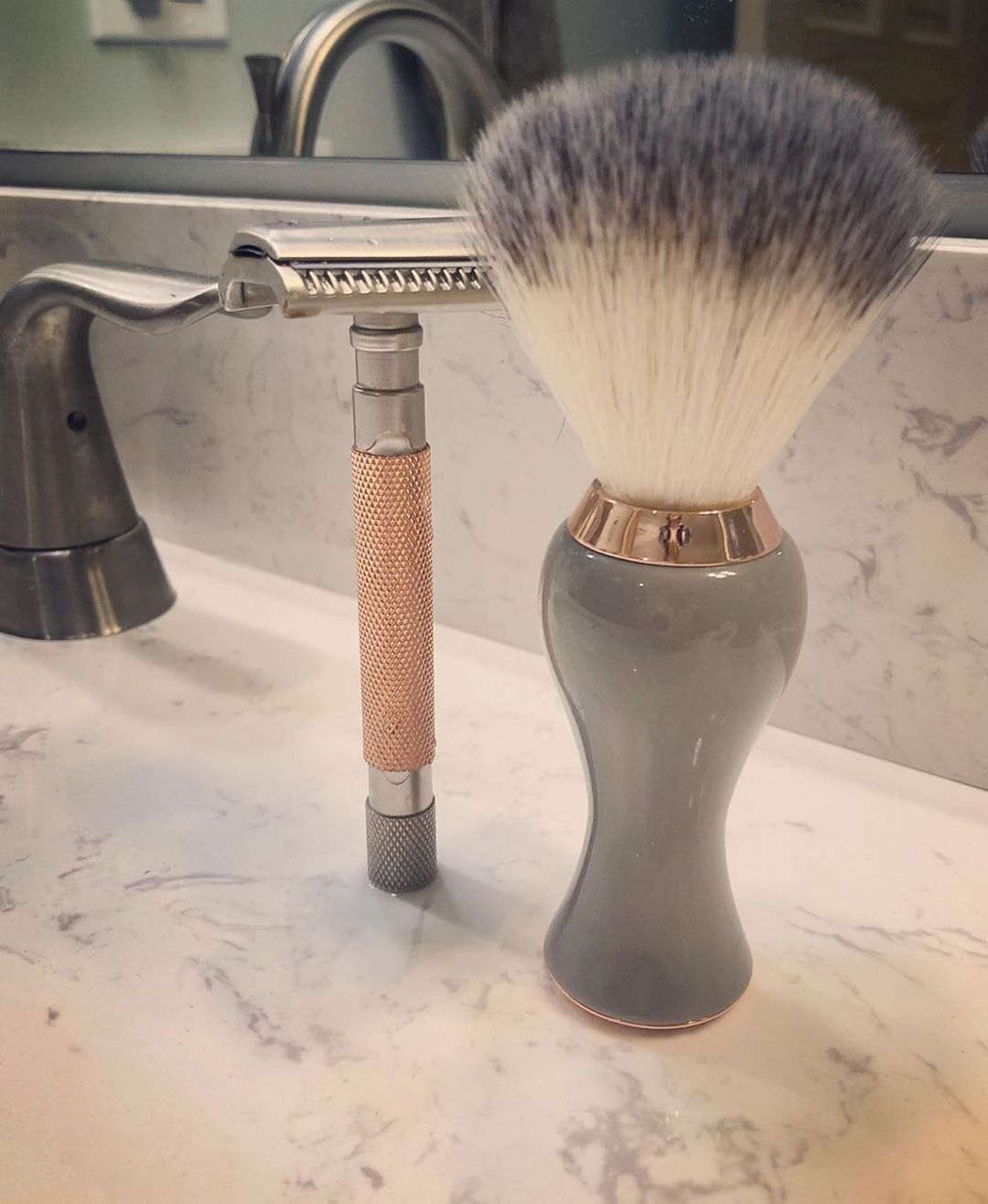 Rasoir de sûreté semi-incliné 55SL-RG - Rose gold