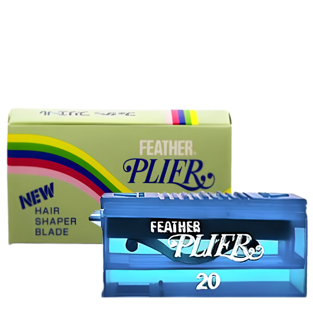 Plier PLI‑20 Stainless Steel Replacement Blades for Plier Razor (20 blades)