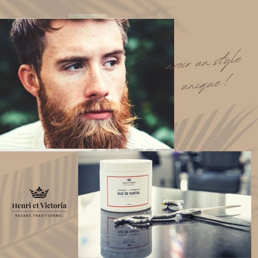 Pommade modelante "Duc de Santal" - Tenue extra forte (114g/4.0oz)