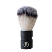 Professional Synthetic Fiber Shaving Brush - Medium (22mm/0.87") - Black