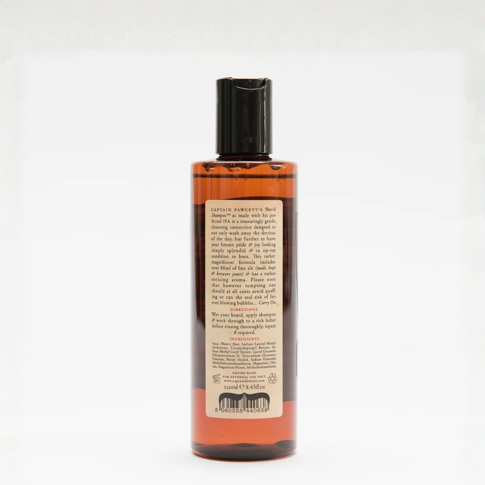 Shampoing à barbe "Beer'd Shampoo" (250ml/8.45oz)