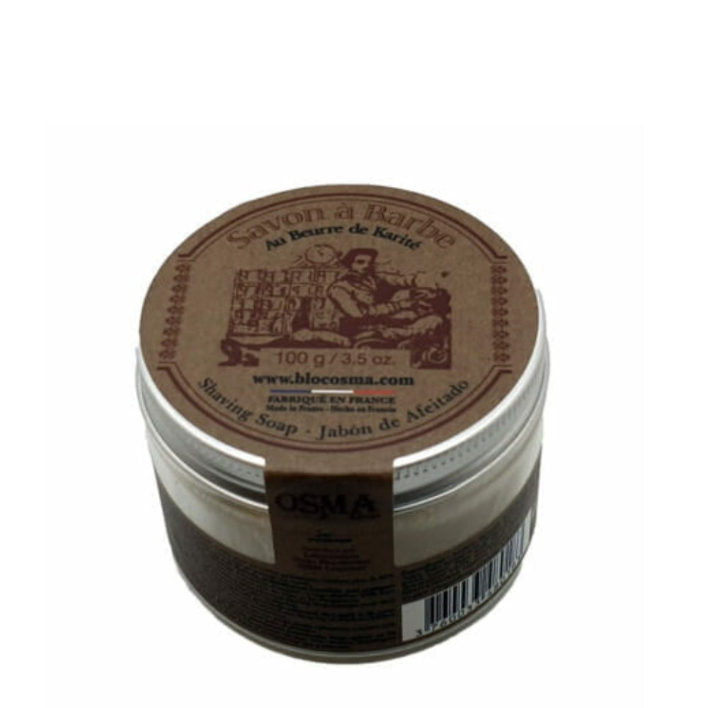 Savon à barbe au beurre de karité (100g/3.5oz)