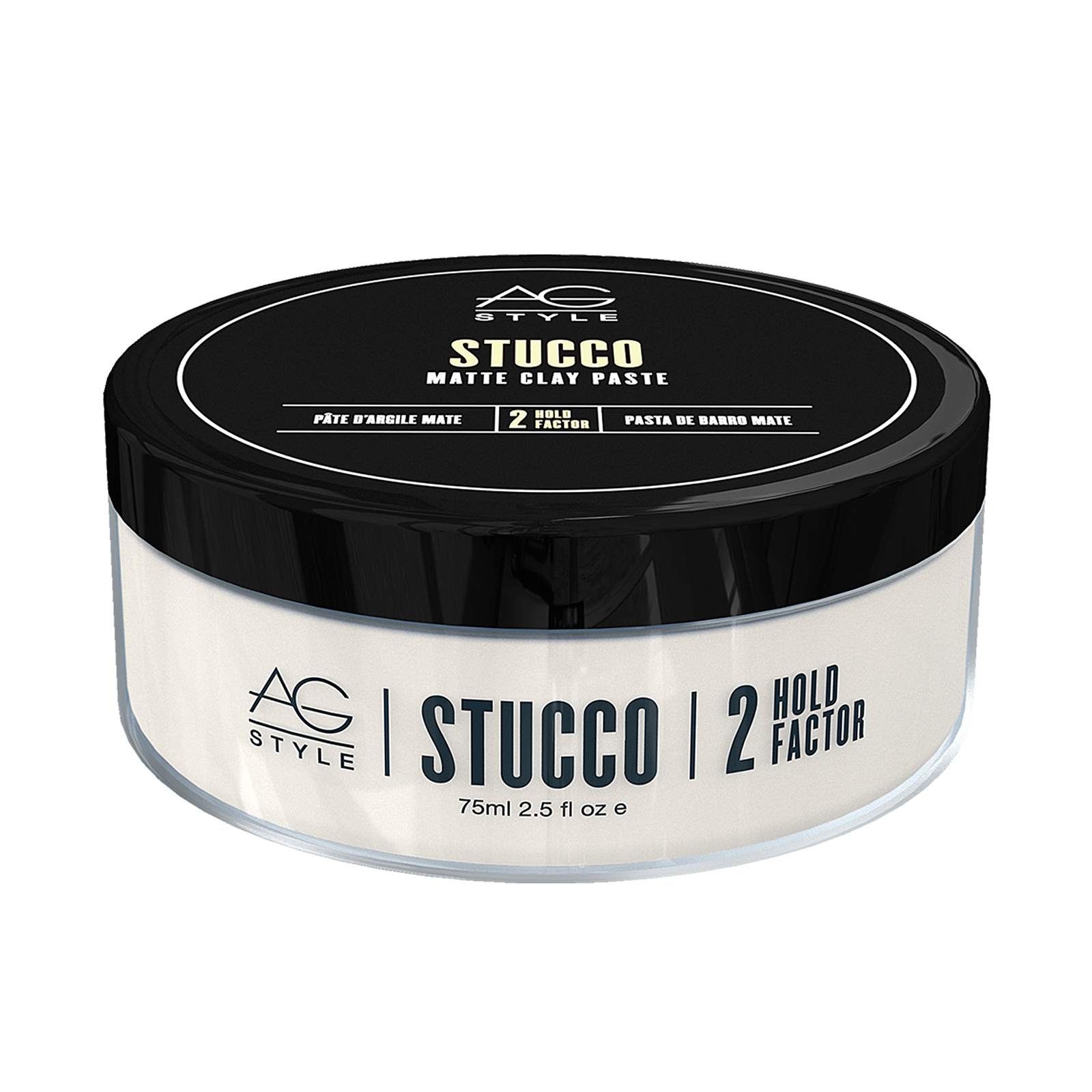 Pâte d'argile mate "Stucco" - Tenue souple, fini mat (75ml/2.5oz)