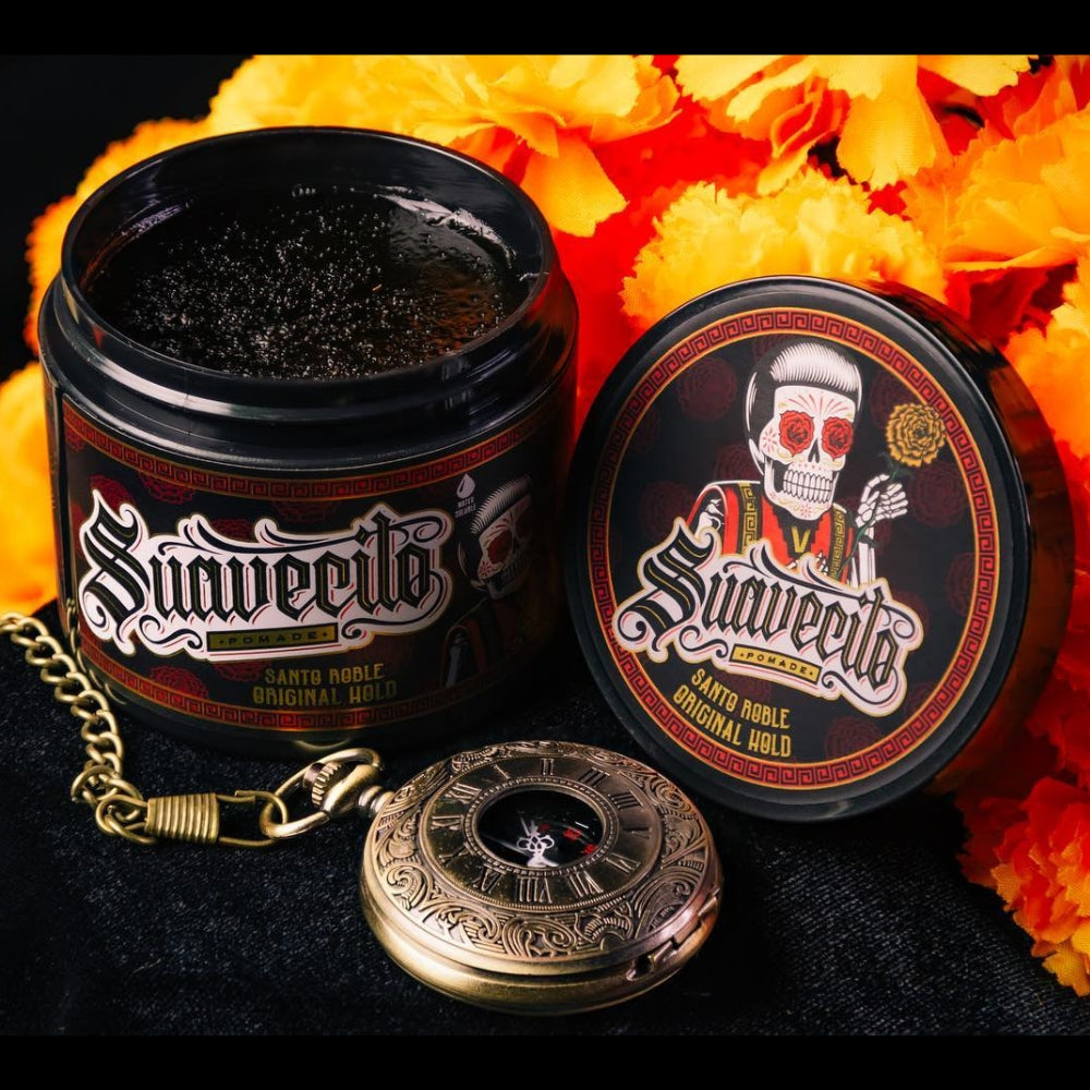 Suavecito - Pommade "Original Hold" Édition "Santo Roble" - Tenue et brillance moyenne (113ml/4.0oz)