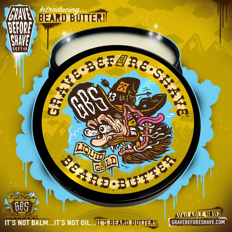 Beurre à barbe "Liquid Gold" (118ml/4.0oz)