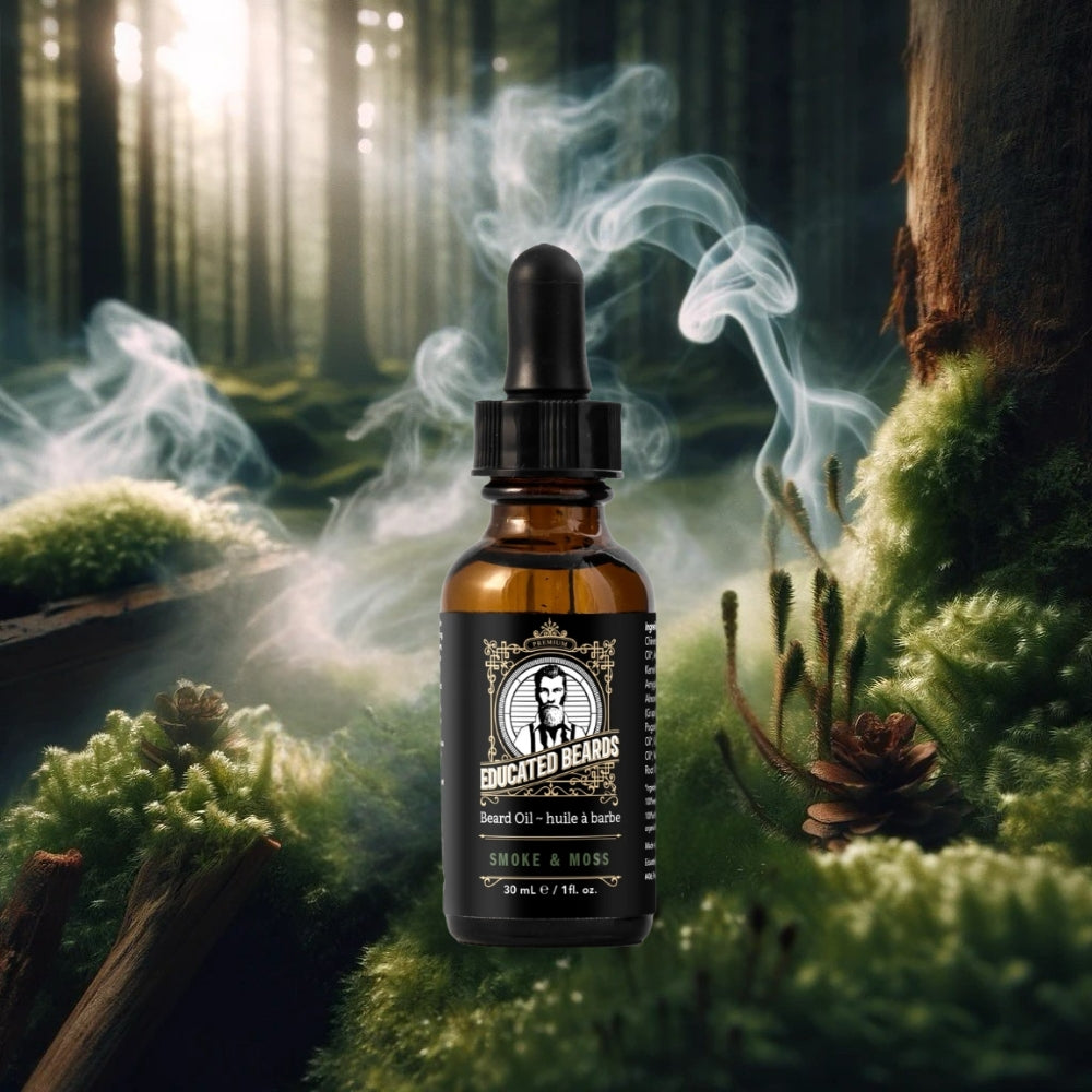 Huile à barbe "Smoke and Moss" (30ml/1.0oz)