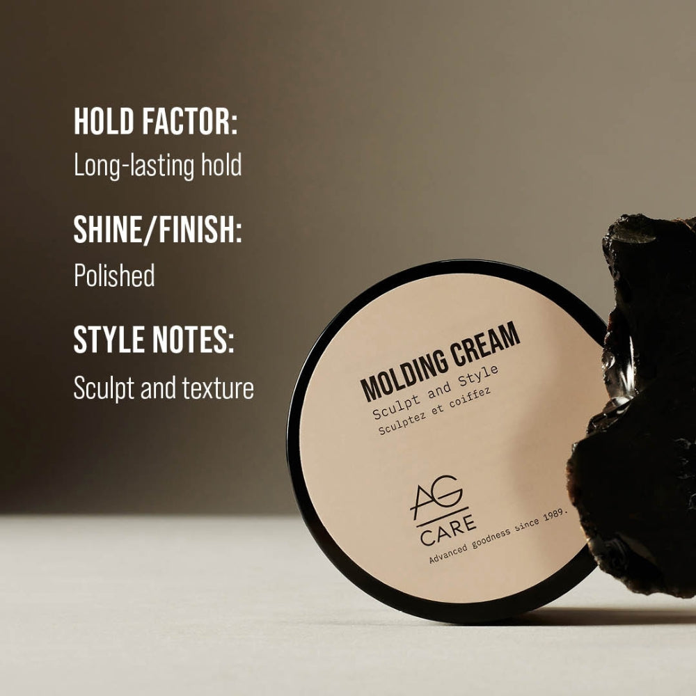 Crème modelante "Molding Cream" - Tenue durable, brillance lustré (75ml/2.5oz)