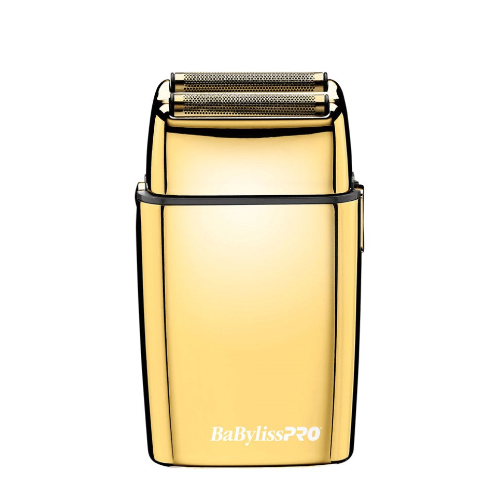 FoilFx02 Cordless Metal Double Foil Shaver - Gold