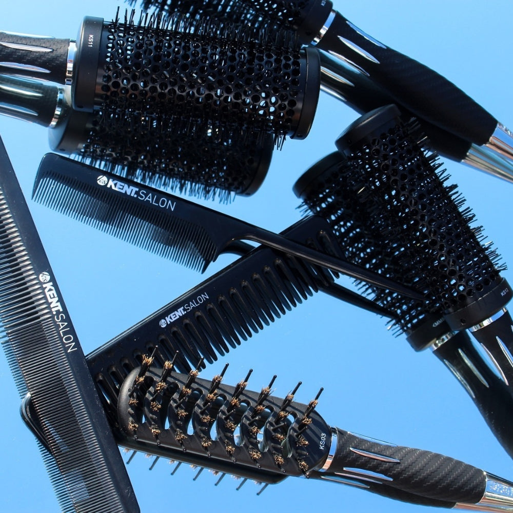 Peigne à queue avec tige en ébonite "Pintail Comb" (210mm/8.27") - KSC02