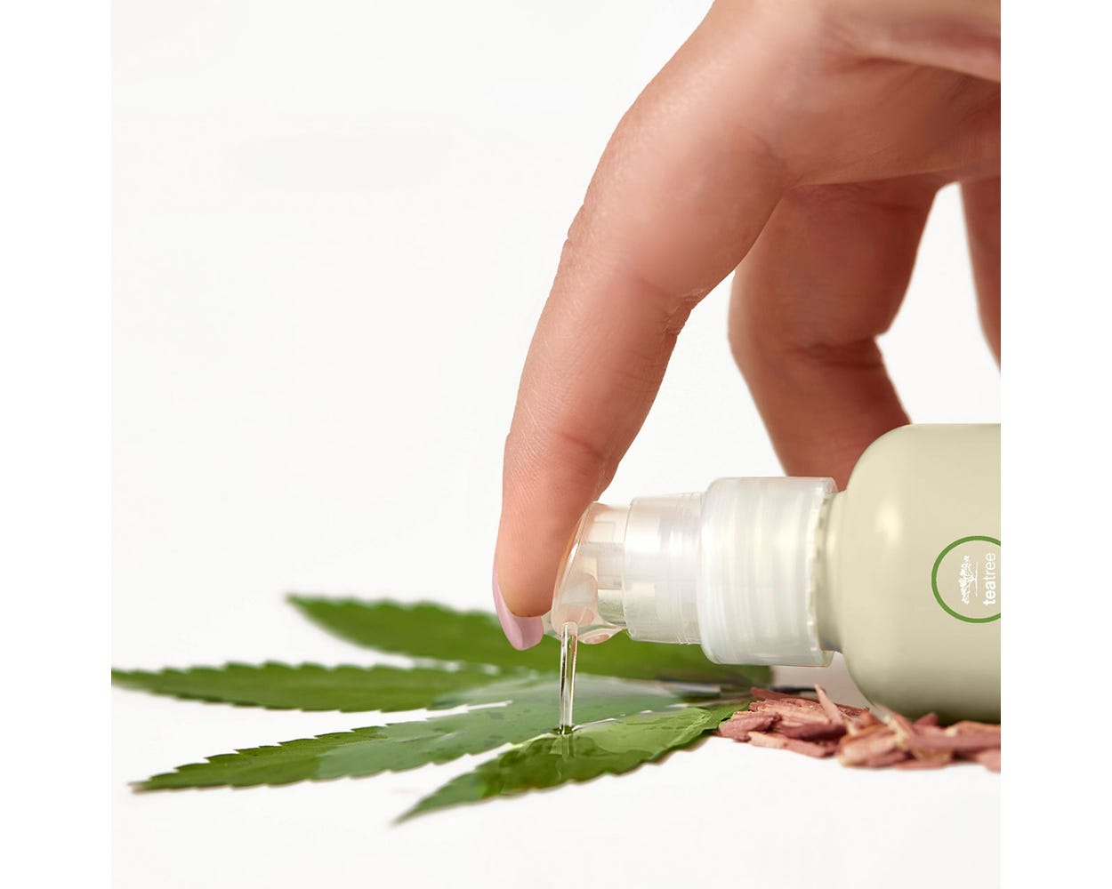 Soin cheveux et huile pour le corps Tea Tree Hemp "Replenishing" - Soin hydratant équilibrant 2 en 1 (50ml/1.7oz)