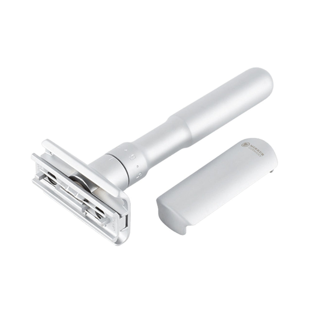 Merkur Futur 700 Adjustable Safety Razor - Matt Chrome
