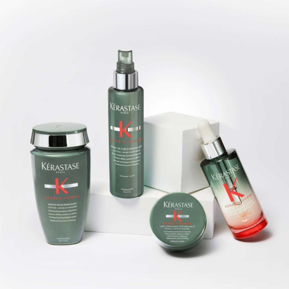 Kérastase Paris - Cire d'épaisseur texturisante Genesis Homme - Tenue flexible avec fini mat (75ml/2.55oz)