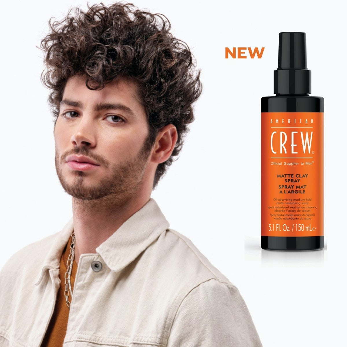 Matte Clay Spray - Workable medium hold with matte finish (150ml/5.1oz)