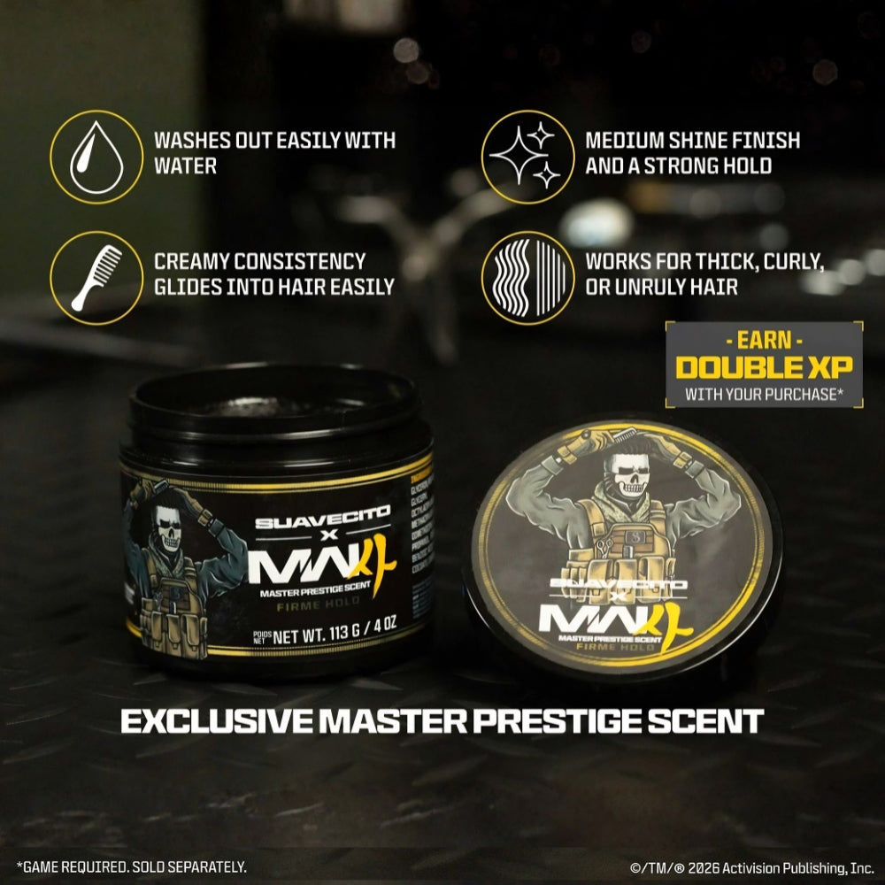 X MW4 - Firme Strong Hold Pomade Master Prestige Scent Edition (118.3ml/4.0oz)