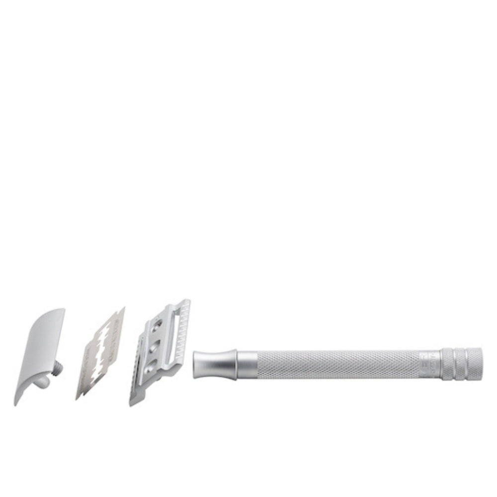 Merkur 22C Safety Rasoir - Matte Chrome (90 22 002)