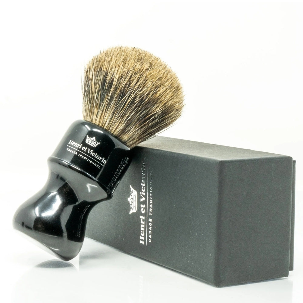 The Crown Pure Badger Shaving Brush - Medium (24mm/0.94")
