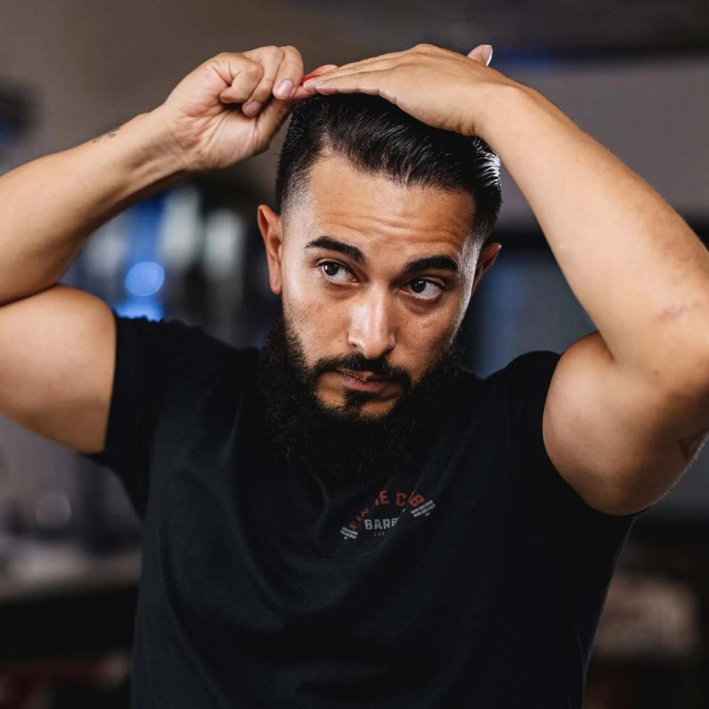 Firme Strong Hold Pomade Orange Rum Tiki Edition - Strong Hold Medium Shine (113ml/4.0oz)