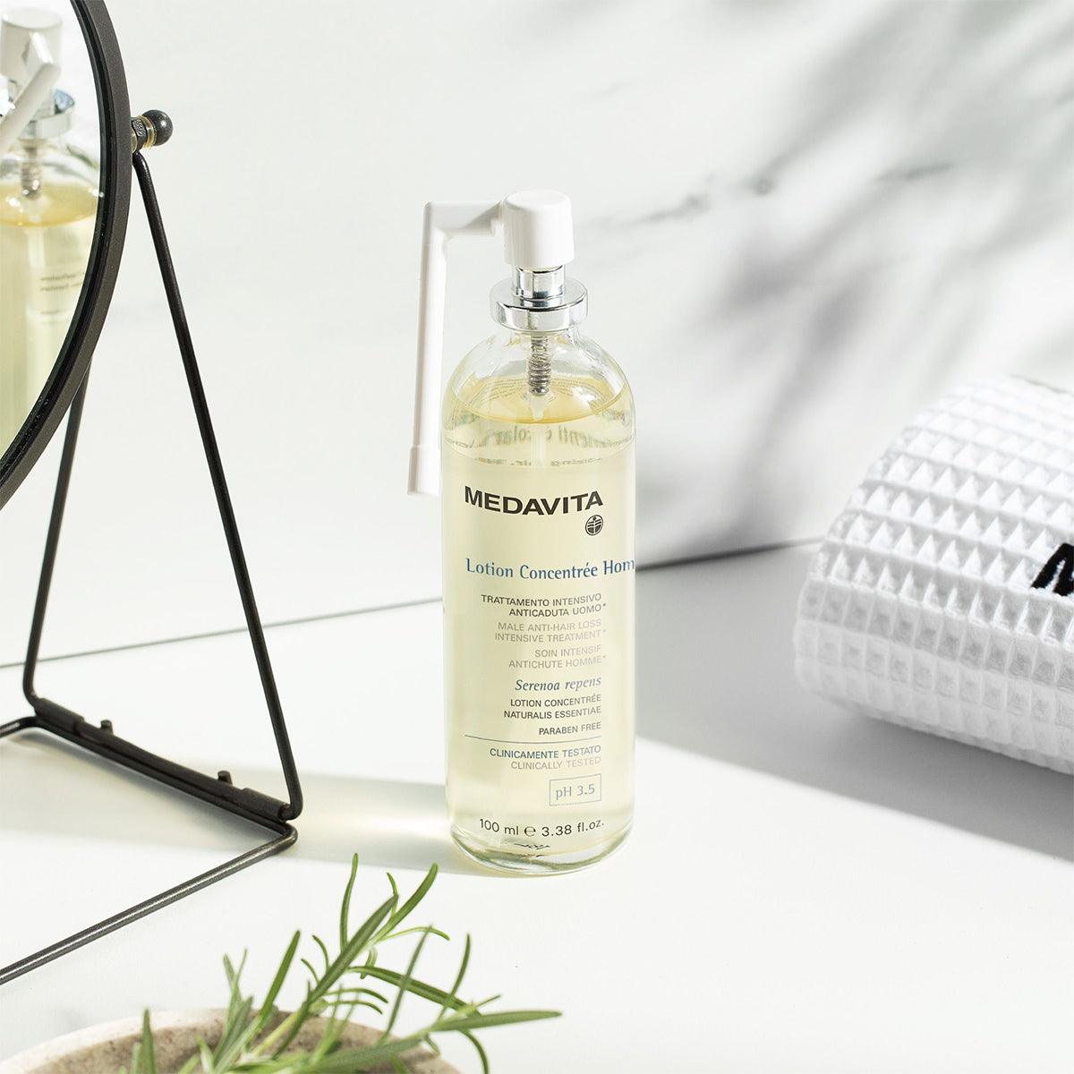 Traitement fortifiant intensif pour homme Lotion Concentrée - Pour les cheveux d'apparence affinée (100ml/3.38oz)