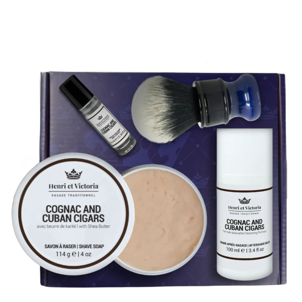 Shaving Kit - Cognac & Cuban Cigars