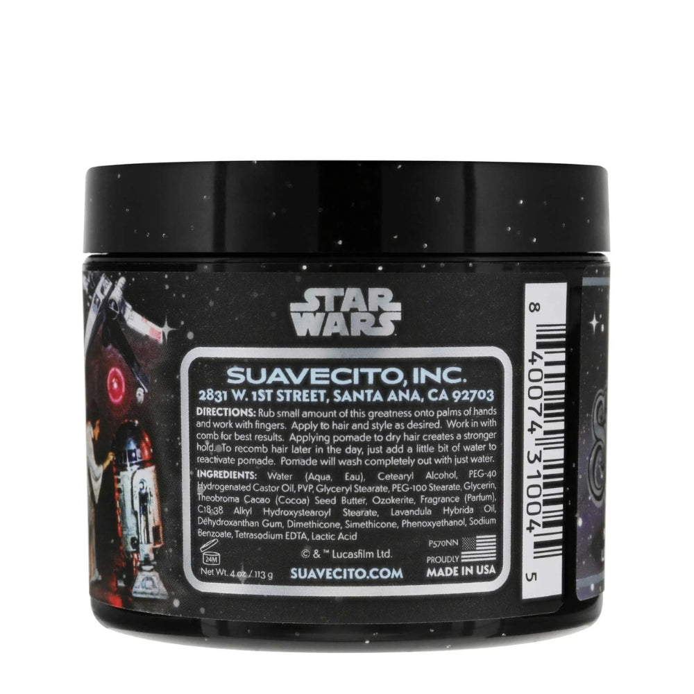 X Star Wars - Pommade d'argile "Matte Pomade" Édition C-3PO & R2-D2 Light Side - Tenue moyenne, fini mat (113ml/4.0oz)
