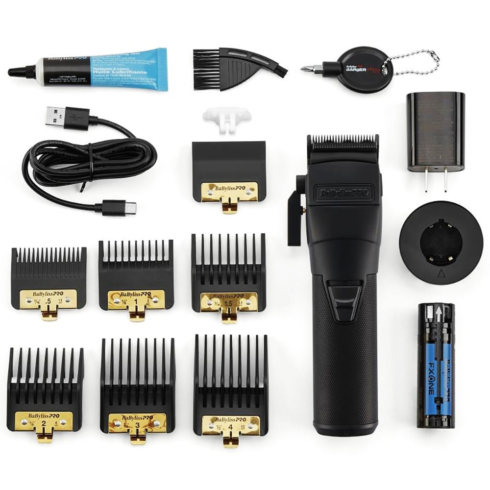 Tondeuse métallique à batterie interchangeable Système FXONE "FX899MB" - BlackFX