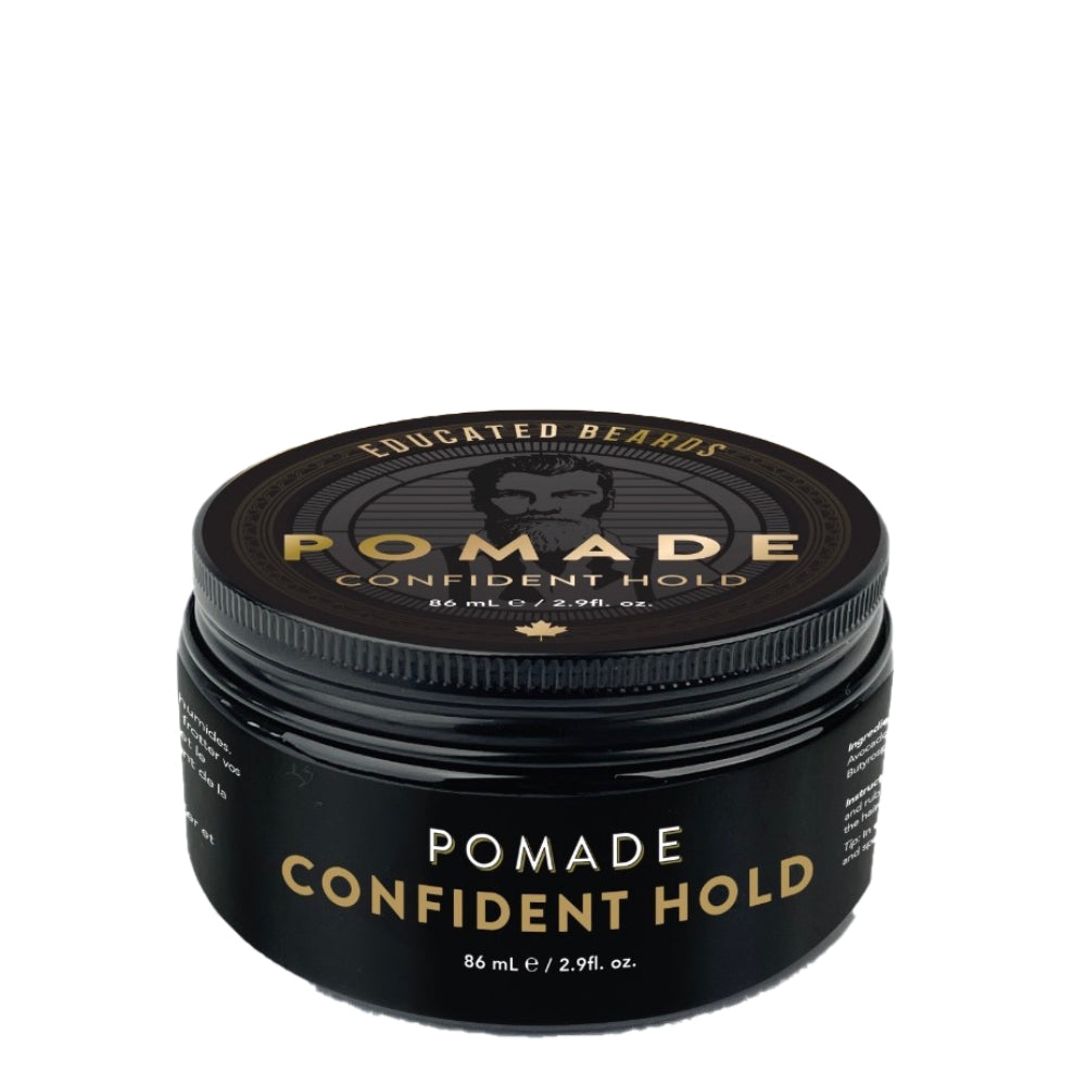 Pommade "Confident Hold Pomade" - Tenue forte, remaniable, fini naturel (86ml/2.9oz)