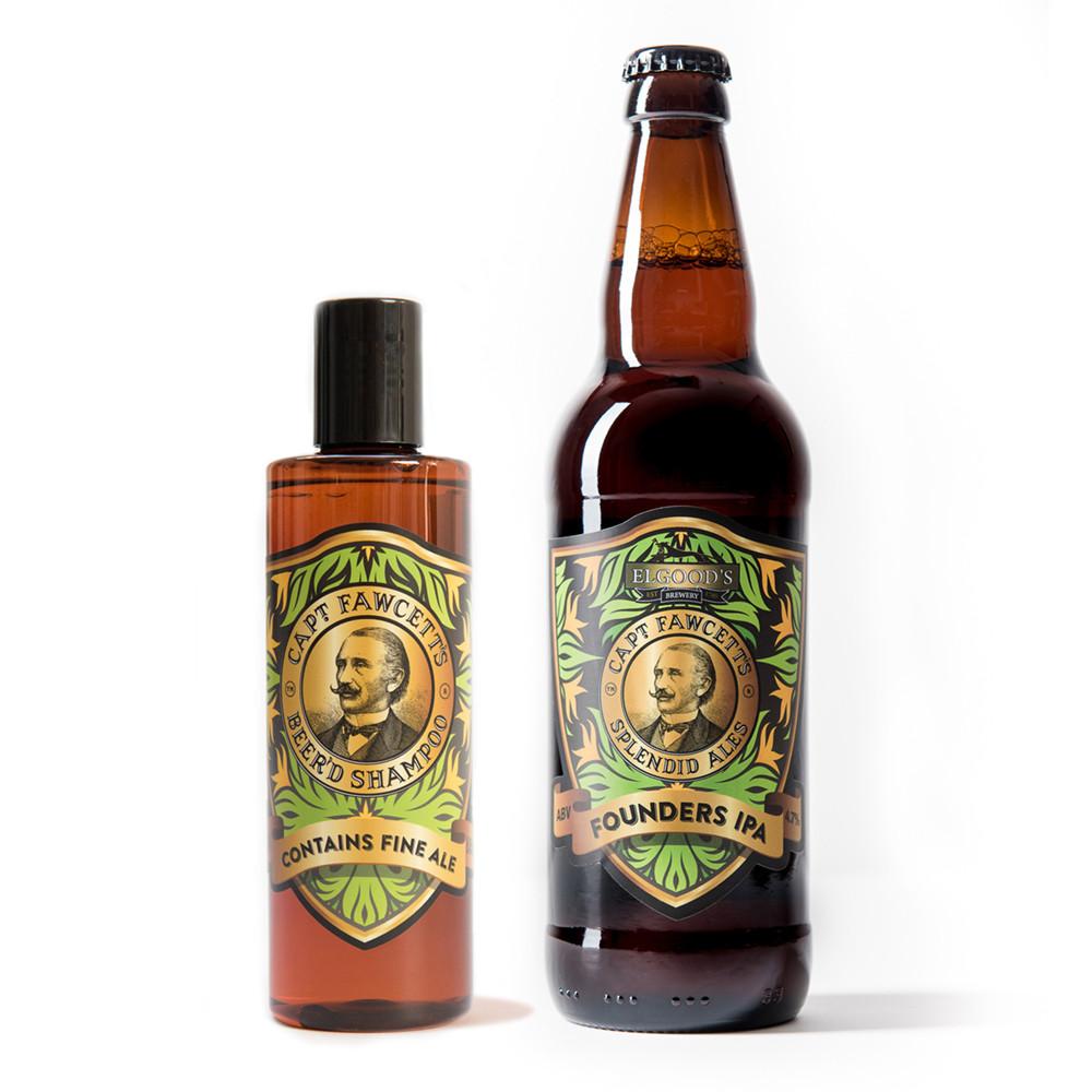 Shampoing à barbe "Beer'd Shampoo" (250ml/8.45oz)